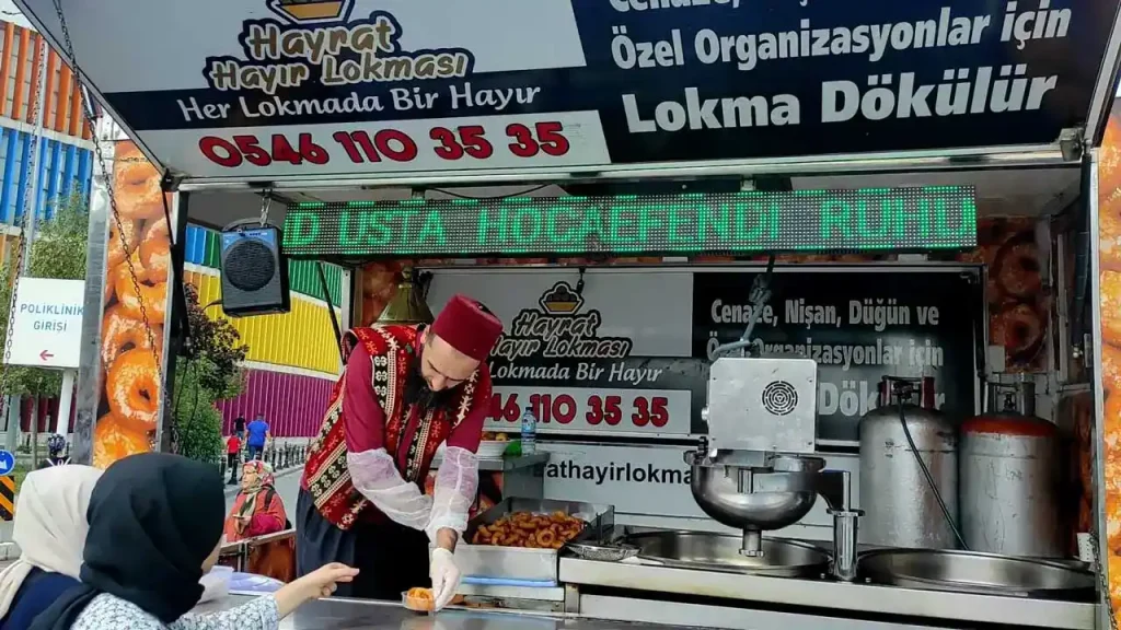 İstanbul’da lokmacı ile yerinde lokma döktürme hizmeti