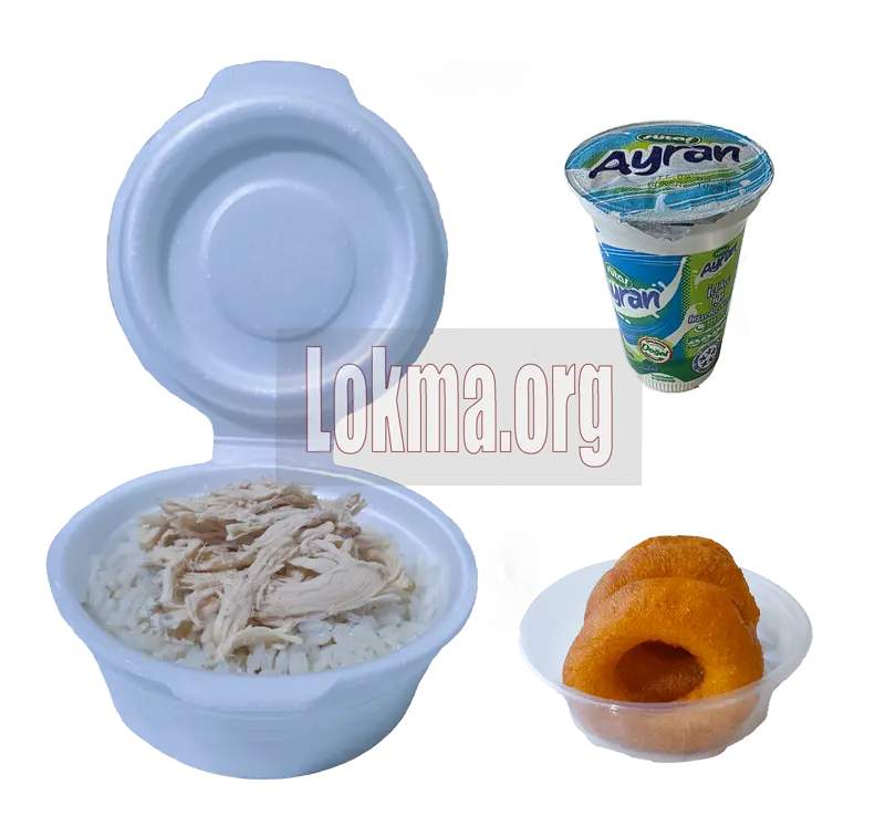 Hayır Lokması - Tavuklu Pilav - Lokma - Mevlüt Pilavı - Hayır Pilavı - Lokma Pilav Menü